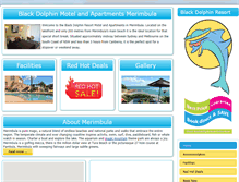 Tablet Screenshot of blackdolphin.com.au